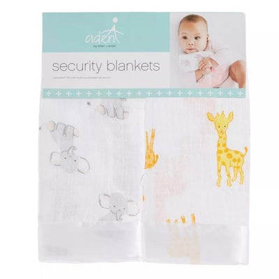 Bambinista-ADEN + ANAIS-Blankets-ADEN + ANAIS Essentials Security Baby Blankets - 2pk