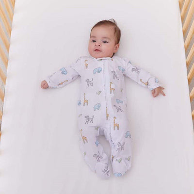 Bambinista-ADEN + ANAIS-Pyjamas-ADEN + ANAIS Jungle Jammin' Comfort Knit™ Footie