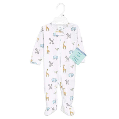 Bambinista-ADEN + ANAIS-Pyjamas-ADEN + ANAIS Jungle Jammin' Comfort Knit™ Footie