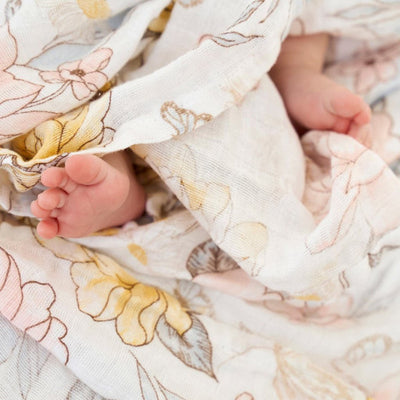 Bambinista-ADEN + ANAIS-Blankets-ADEN + ANAIS Musy Squares 3 Pack Organic Cotton Muslin Earthly
