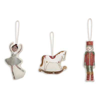 Bambinista-AVERY ROW-Stockings-AVERY ROW Christmas Tree Decorations - Nutcracker