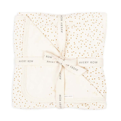 Bambinista-AVERY ROW-Blankets-AVERY ROW Printed Reversible Blanket - Wild Chamomile / Daisy Meadow