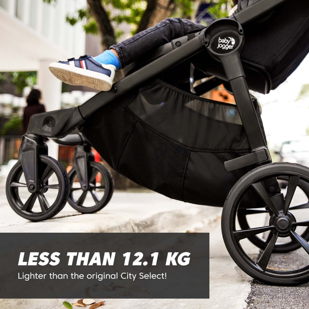Bambinista-BABY JOGGER-Travel-BABY JOGGER City Select 2 Radiant Slate (Stroller + Cot + Pvc)