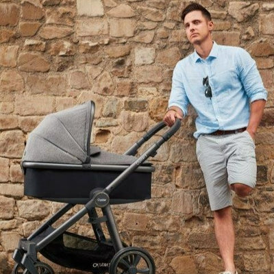 Bambinista-BABY STYLE-Travel-Oyster 3 Carrycot - Mercury / City Grey Chassis