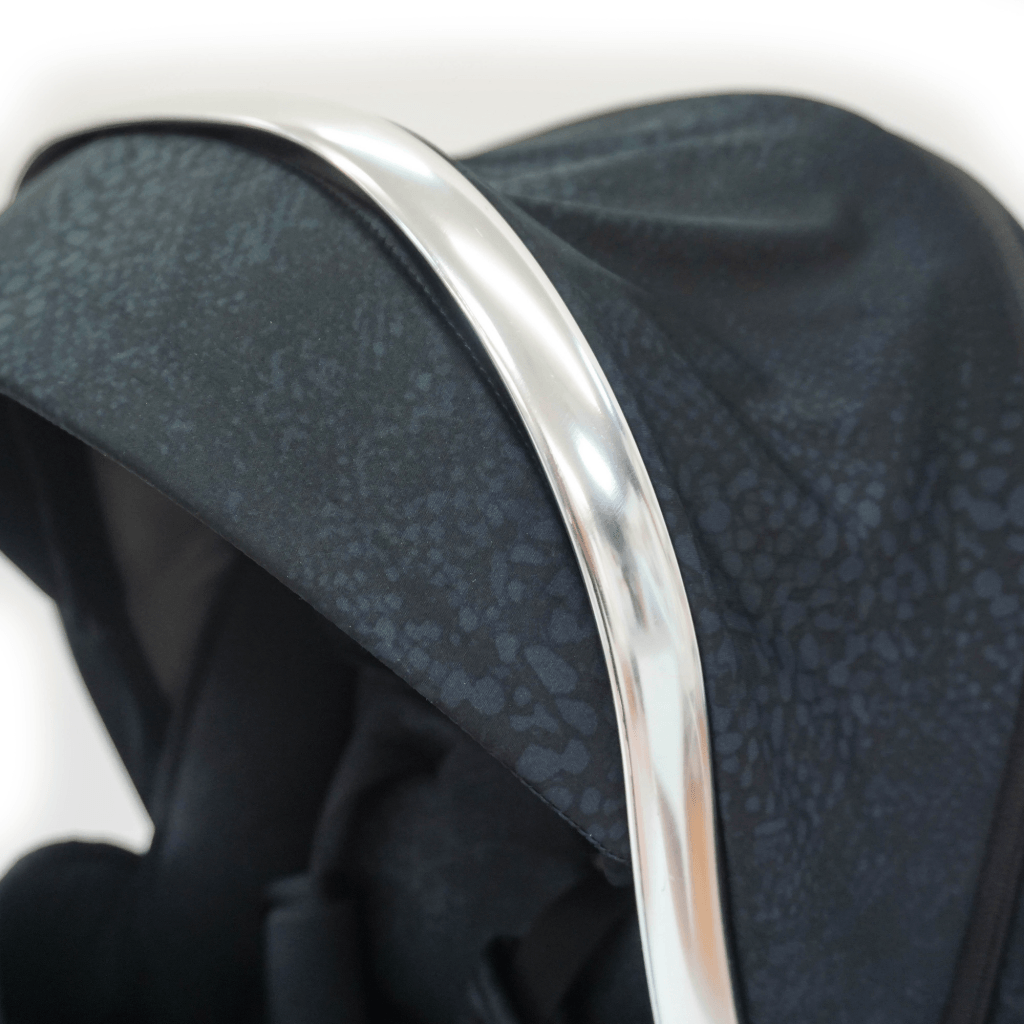 Bambinista-BABY STYLE-Travel-OYSTER 3 LUXX Special Edition Pushchair Bundle - Jurassic Black (Chrome Frame)