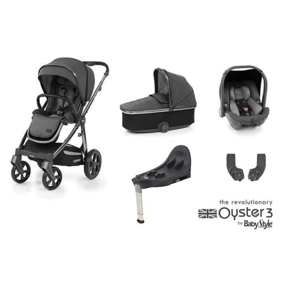 Bambinista-BABY STYLE-Travel-OYSTER 3 Travel System (5 Piece) Essential Bundle - Fossil