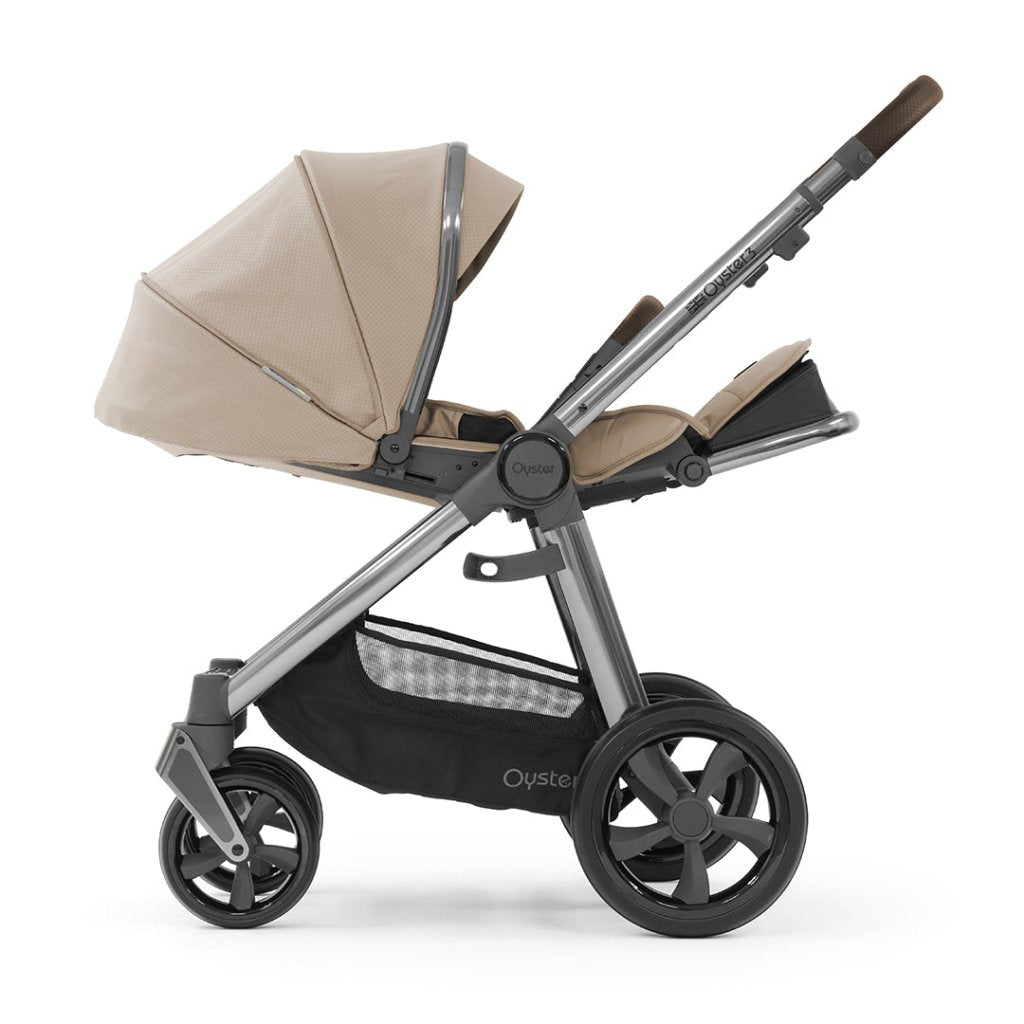Bambinista-BABY STYLE-Travel-OYSTER 3 Travel System (5 Piece) Essential Bundle with Capsule Infant Car Seat (i-Size) - Butterscotch