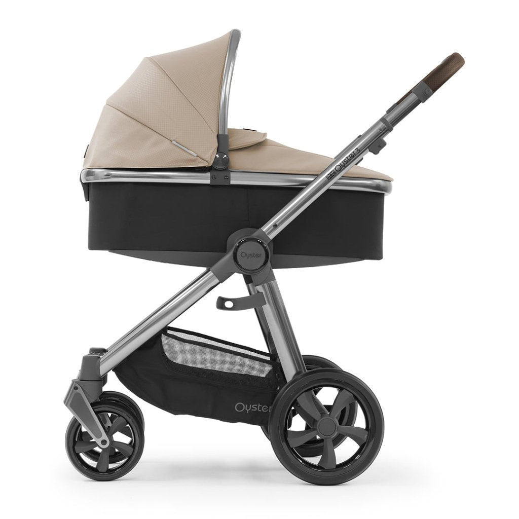 Bambinista-BABY STYLE-Travel-OYSTER 3 Travel System (5 Piece) Essential Bundle with Capsule Infant Car Seat (i-Size) - Butterscotch