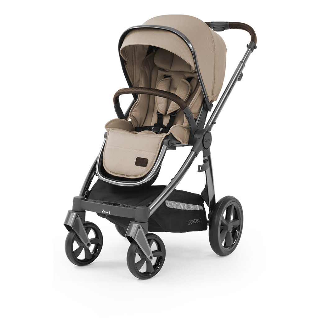 Bambinista-BABY STYLE-Travel-OYSTER 3 Travel System (5 Piece) Essential Bundle with Capsule Infant Car Seat (i-Size) - Butterscotch