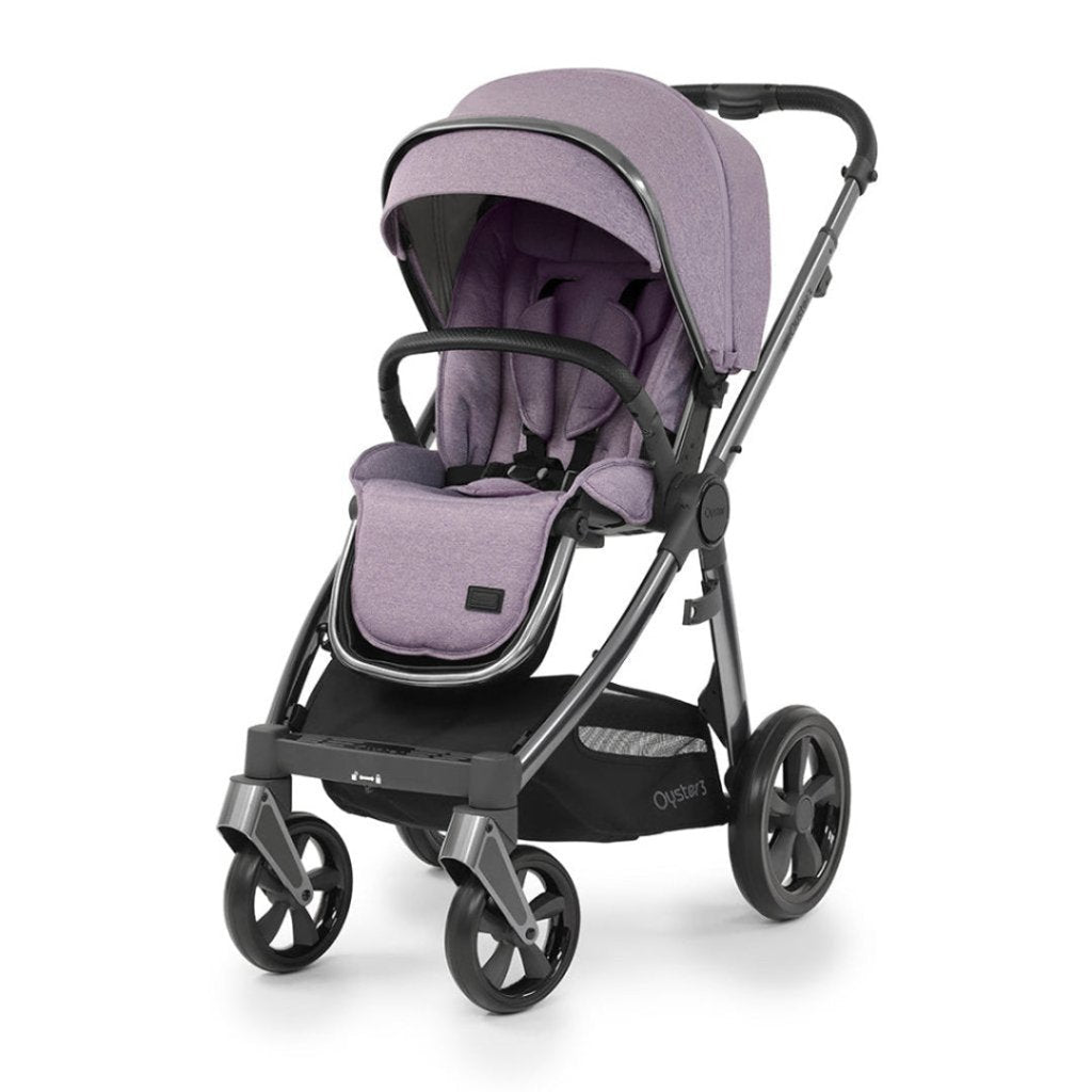 Bambinista-BABY STYLE-Travel-OYSTER 3 Travel System (5 Piece) Essential Bundle with Maxi Cosi pebble 360 and FamilyFix Isofix Base - Lavender