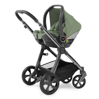 Bambinista-BABY STYLE-Travel-OYSTER 3 Travel System (7 Piece) Luxury Bundle with Capsule Infant Car Seat (i-Size) - Spearmint