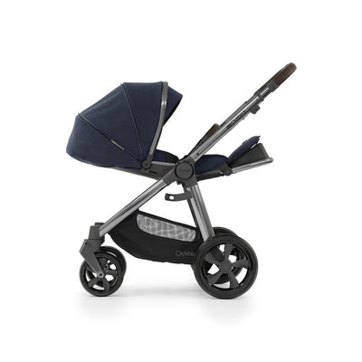 Bambinista-BABY STYLE-Travel-OYSTER 3 Travel System (7 Piece) Luxury Bundle with Capsule Infant Car Seat (i-Size) - Twilight