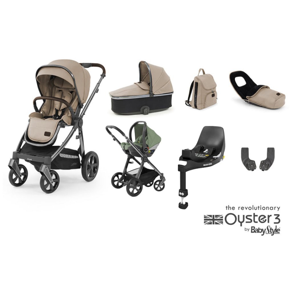 Oyster 3 travel system pebble cheap