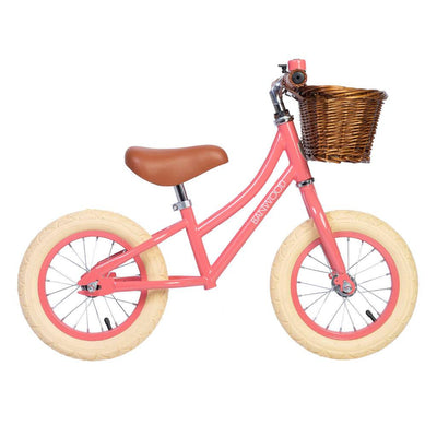 Bambinista-BANWOOD-Toys-FIRST GO! Balance Bike 12" Coral