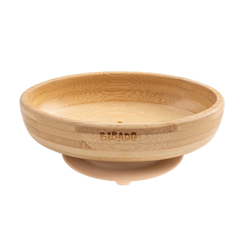 Bambinista-BIBADO-Tableware-BIBADO Bamboo Suction Bowl - Forest Friends (Fawn)