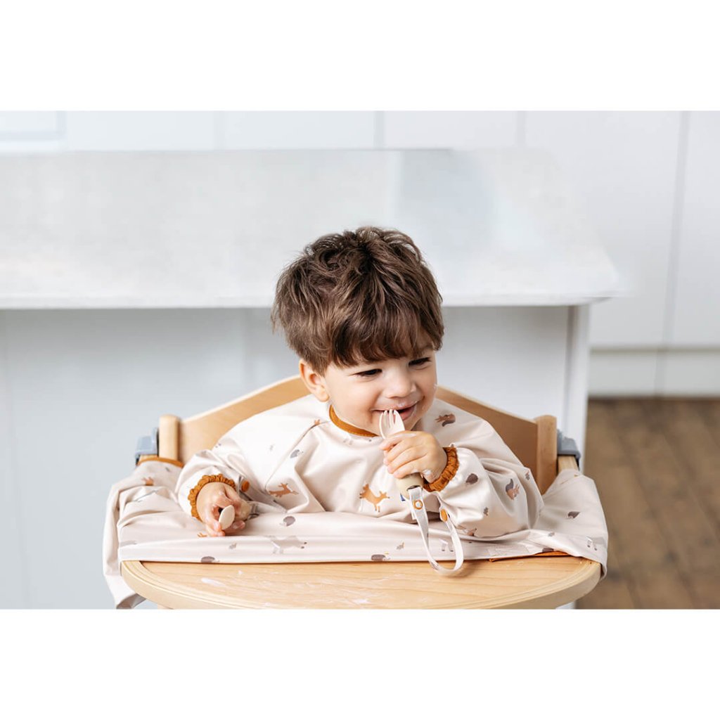 Bambinista-BIBADO-Tableware-BIBADO Handi Cultery - Attachable Baby Cutlery - Fawn