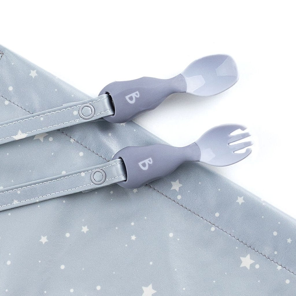 Bambinista-BIBADO-Tableware-BIBADO Handi Cultery - Attachable Baby Cutlery - Mist