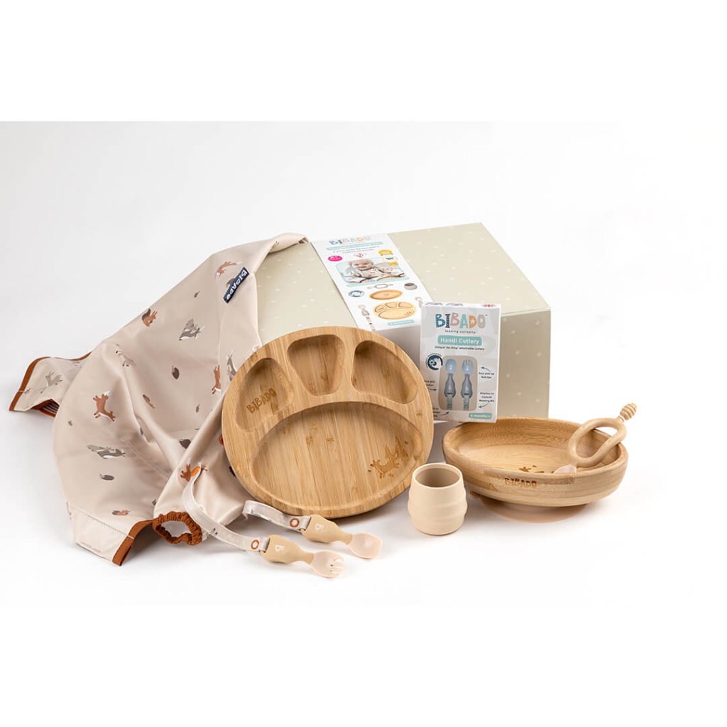 Bambinista-BIBADO-Tableware-BIBADO Starter Weaning Bundle - Forest Friends