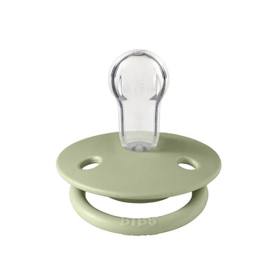 Bambinista-BIBS-Accessories-BIBS De Lux 2 PACK Ivory/Sage - Silicone