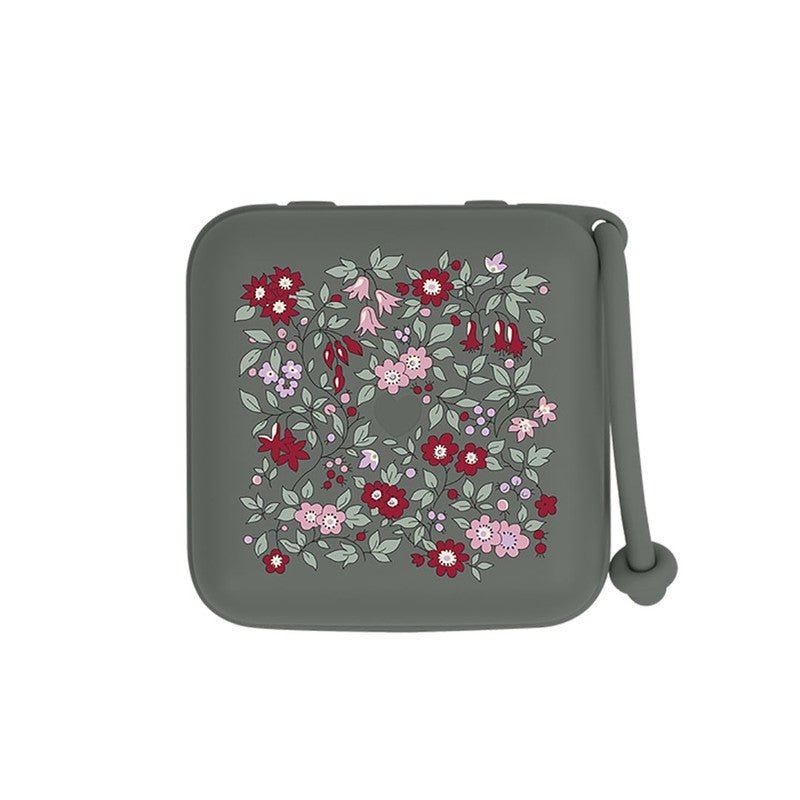 Bambinista-BIBS-Accessories-BIBS x Liberty Pacifier box Chamomile Lawn Pine