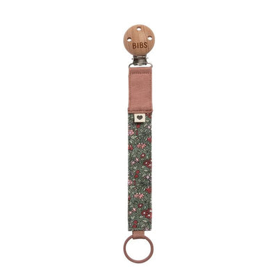Bambinista-BIBS-Accessories-BIBS x Liberty Pacifier Clip Chamomile Lawn Woodchuck