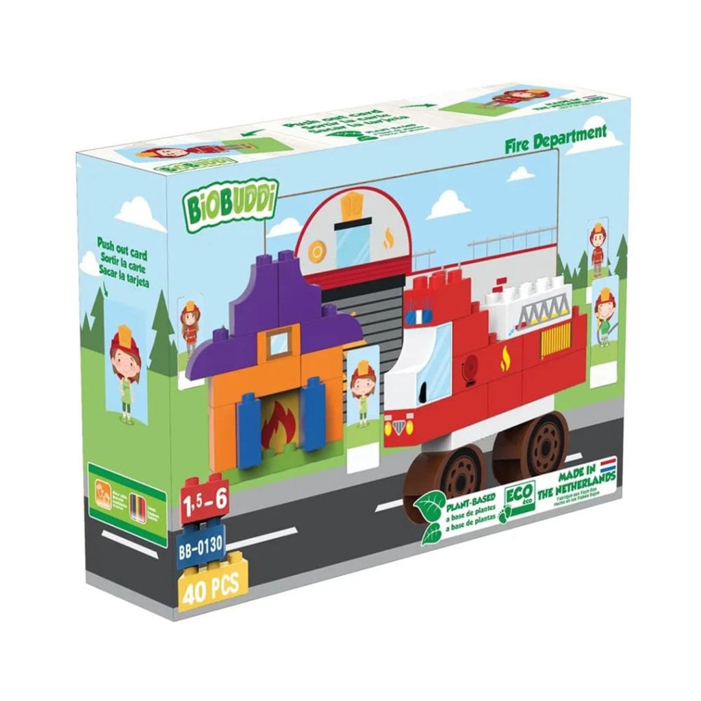 Bambinista-BiOBUDDi-Toys-Biobuddi Town - Fire Department