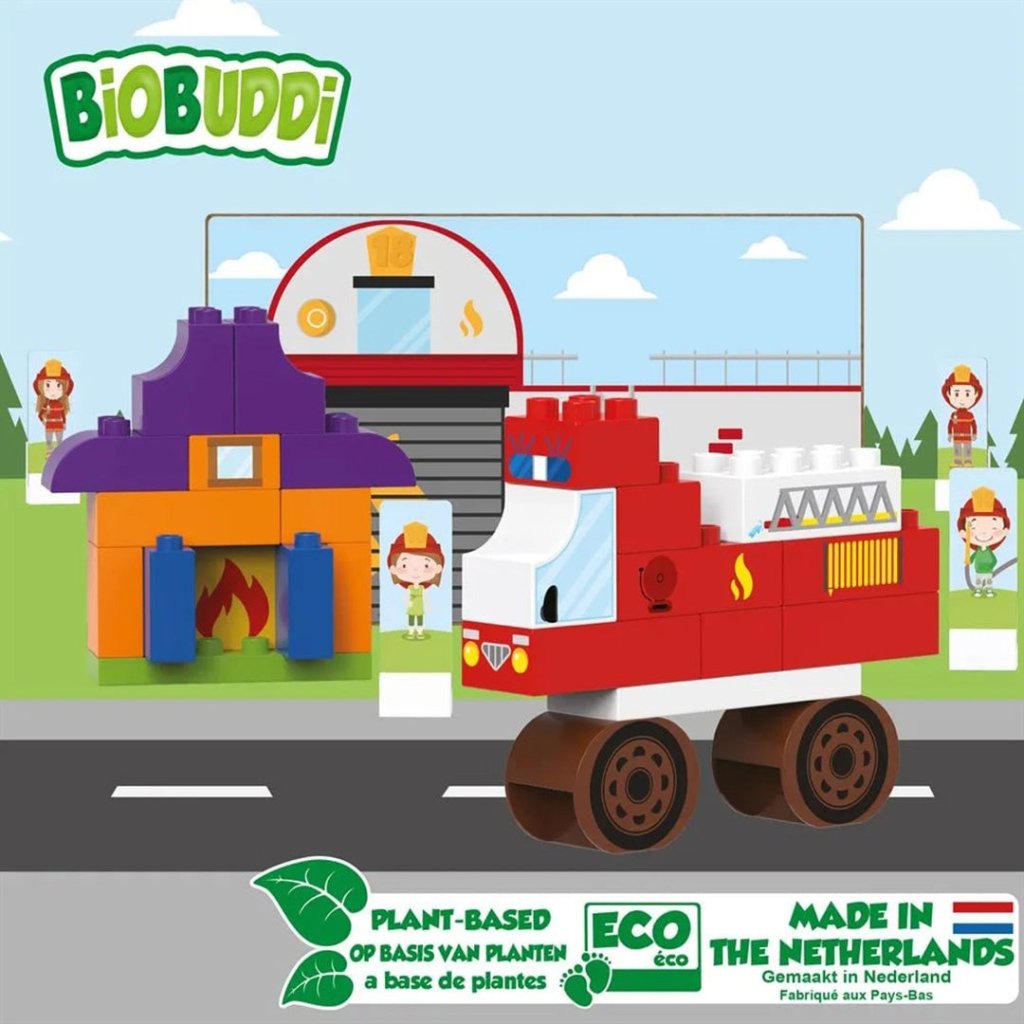 Bambinista-BiOBUDDi-Toys-Biobuddi Town - Fire Department