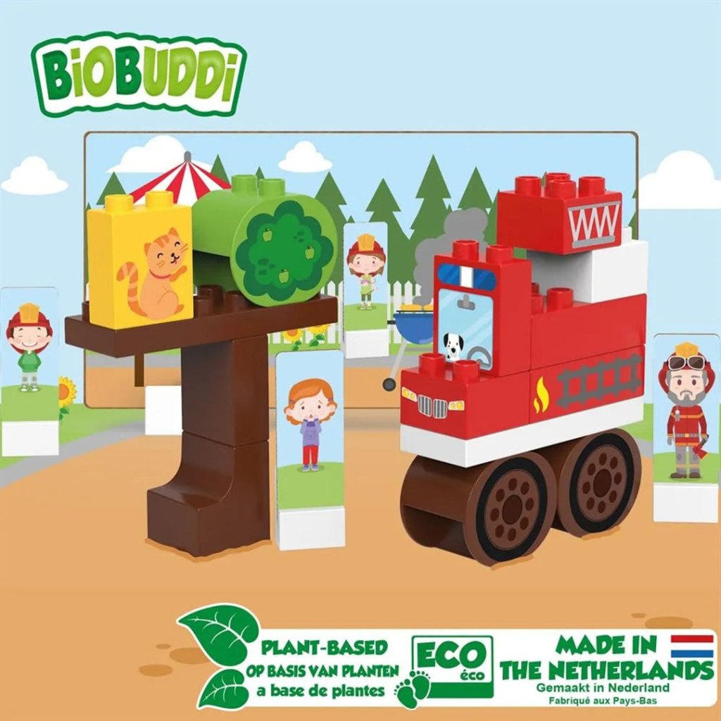 Bambinista-BiOBUDDi-Toys-Biobuddi Town - Fire Truck
