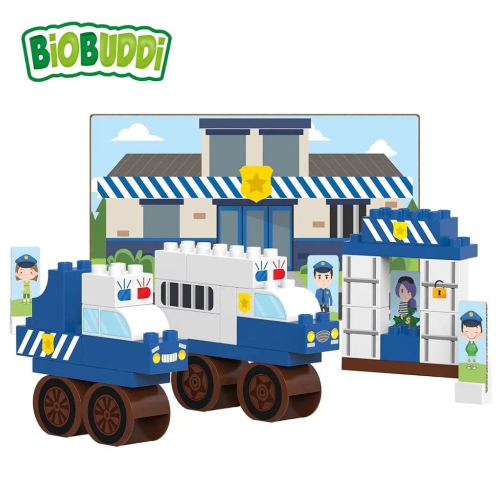 Bambinista-BiOBUDDi-Toys-Biobuddi Town - Police Station