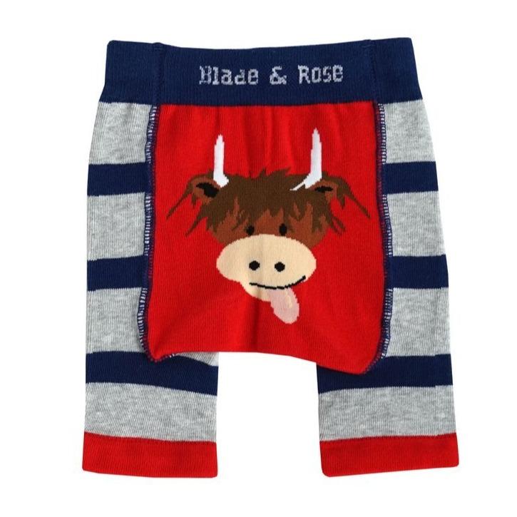 Bambinista-BLADE & ROSE-Bottoms-Blade & Rose Highland Cow Shorts