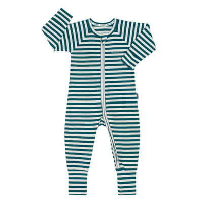 Bambinista-BONDS-Rompers-BONDS Zip Wondersuit Baby Romper - Apple a Day / Almond White