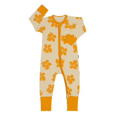 Bambinista-BONDS-Rompers-BONDS Zip Wondersuit Baby Romper - Flower Power