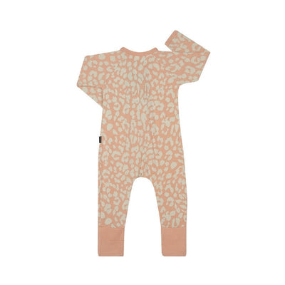 Bambinista-BONDS-Bottoms-BONDS Zip Wondersuit Baby Romper - Leopard Hype Counting Sheep