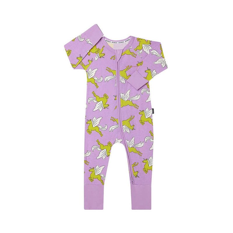 Bambinista-BONDS-Rompers-BONDS Zip Wondersuit Baby Romper - Mythical Magic Lilac