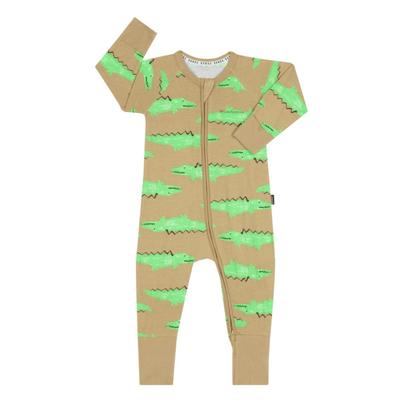 Bambinista-BONDS-Rompers-BONDS Zip Wondersuit Baby Romper - Sneaky Croc