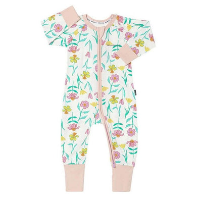 Bambinista-BONDS-Rompers-BONDS Zip Wondersuit Baby Romper - Spring Hollow Floral