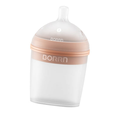 Bambinista-BORRN-Toys-BORRN Silicone Bottle Orange - 150ml