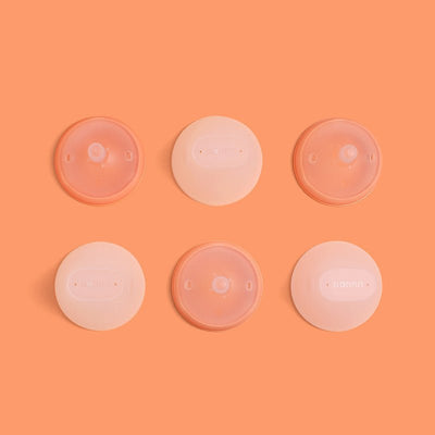 Bambinista-BORRN-Toys-BORRN Silicone Teat Slow flow Orange