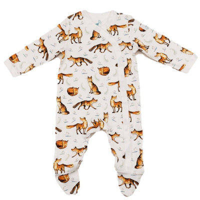 Bambinista-catherine rayner-Rompers-CATHERINE RAYNER Dexter Fox Print Babygrow
