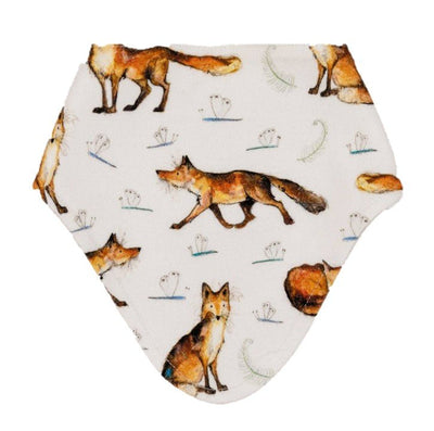 Bambinista-catherine rayner-Accessories-CATHERINE RAYNER Dexter Fox Printed Bandana Bib