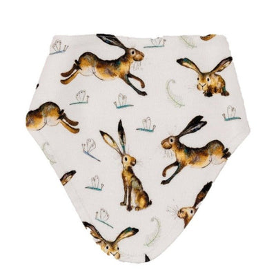 Bambinista-catherine rayner-Accessories-CATHERINE RAYNER Molly Hare Printed Bandana Bib