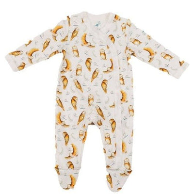 Bambinista-catherine rayner-Rompers-CATHERINE RAYNER Olive Owl Print Babygrow