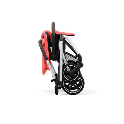 Bambinista-CYBEX-Travel-CYBAX Eezy S Twist+2 Compact Travel Pushchair - Hibiscus Red (2022 New Generation)