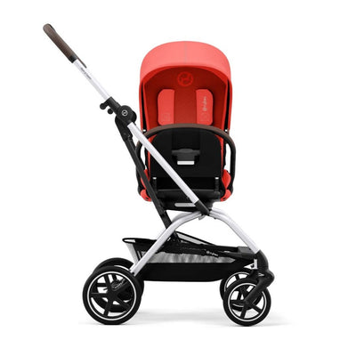 Bambinista-CYBEX-Travel-CYBAX Eezy S Twist+2 Compact Travel Pushchair - Hibiscus Red (2022 New Generation)