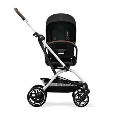 Bambinista-CYBEX-Travel-CYBAX Eezy S Twist+2 Compact Travel Pushchair - Moon Black (2022 New Generation)