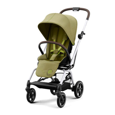 Bambinista-CYBEX-Travel-CYBAX Eezy S Twist+2 Compact Travel Pushchair - Nature Green (2022 New Generation)