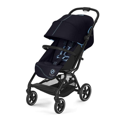Bambinista-CYBEX-Travel-CYBAX Eezy S+2 Compact Travel Pushchair - Ocean Blue (2022 New Generation)