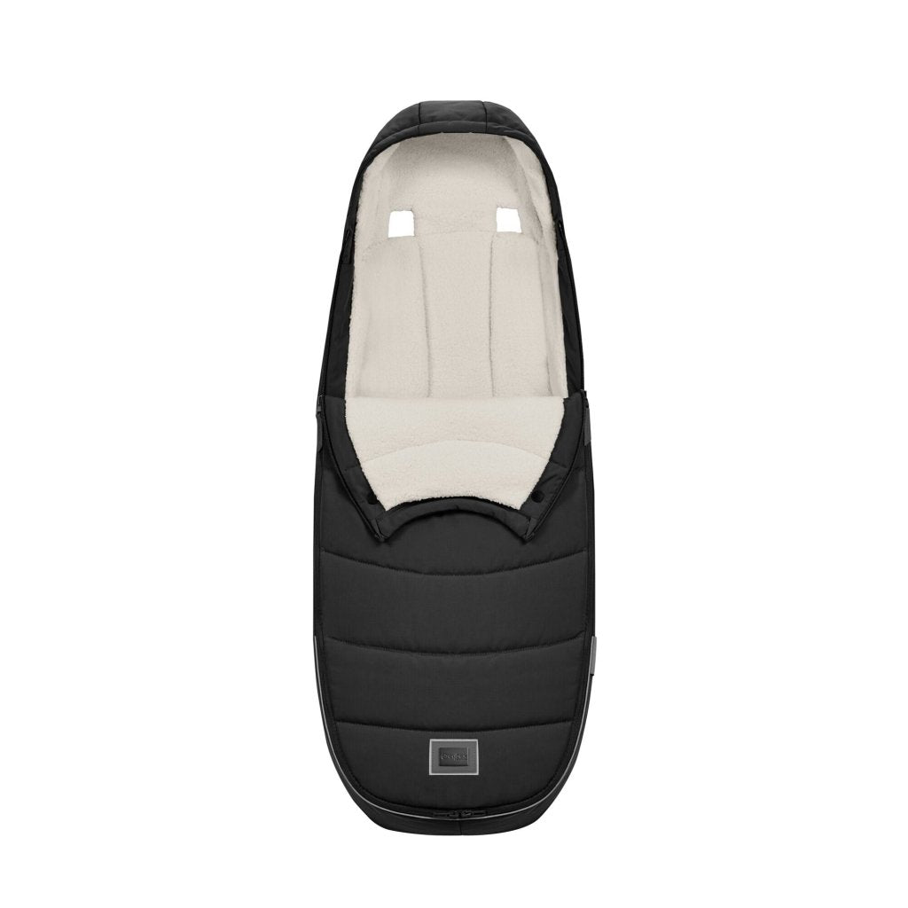 cybex Platinum Footmuff ブラック Cybex Platinum Footmuff - Sepia Black - for Priam and Mios