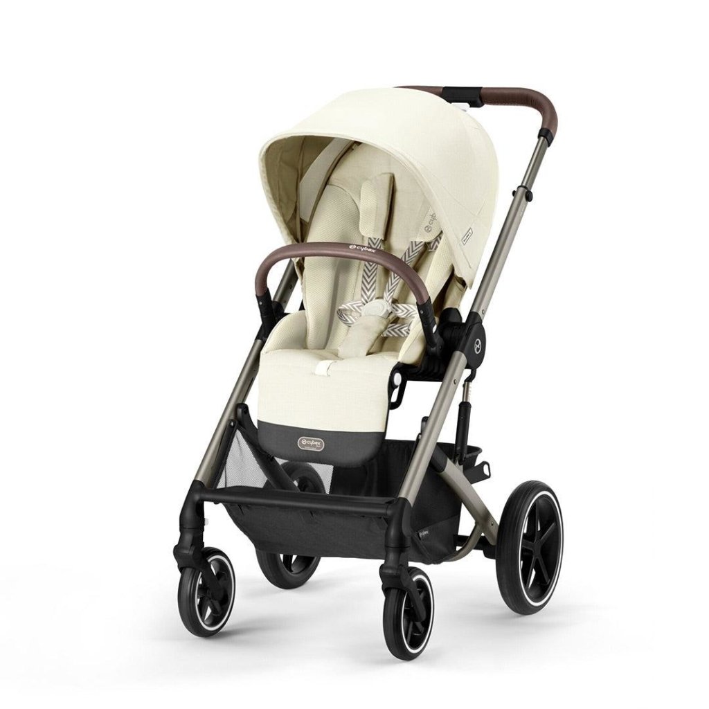 Bambinista-CYBEX-Travel-CYBEX Balios S Lux Stroller - Seashell Beige (2023 New Generation)