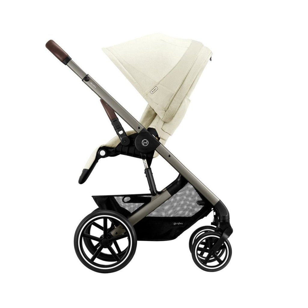 Bambinista-CYBEX-Travel-CYBEX Balios S Lux Stroller - Seashell Beige (2023 New Generation)